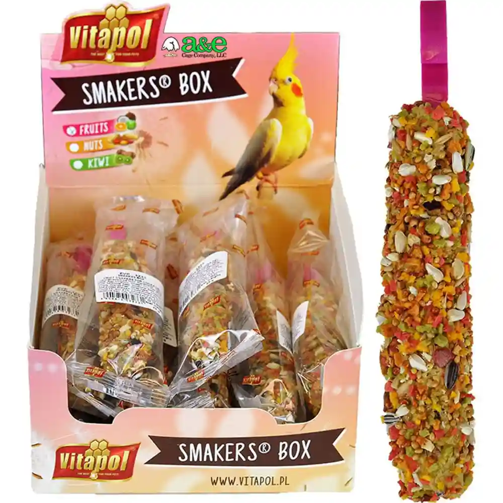 A&e Treat Stick Cockatiel Display 12 Piece