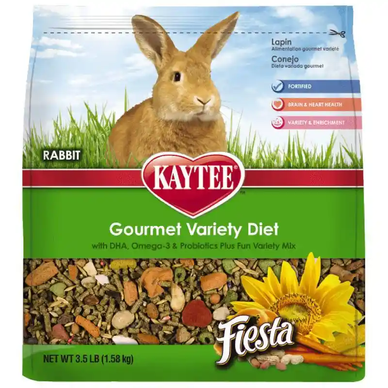 Kaytee Fiesta Rabbit 2.5 Lbs 6 Cs