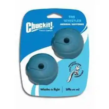 Canine Hardware Whistle Ball 2 Pack Medium