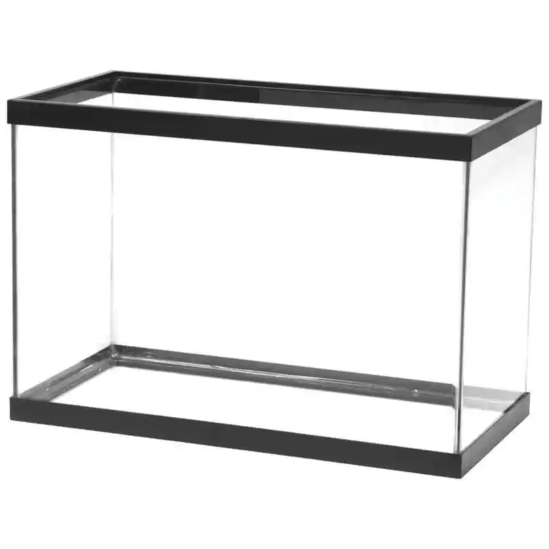 20 Gallon High Black Trim Aquarium 24x12x16"