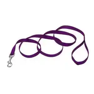 Single-ply Dog Leash, Purple, 1" X 06'