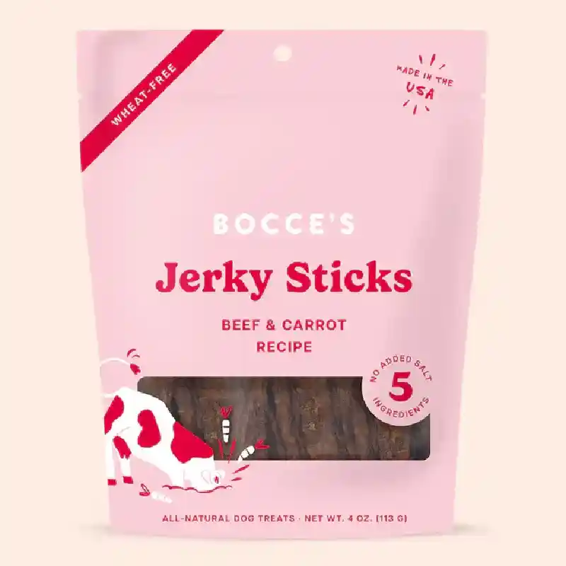 Bocce's Bakery Grazers Jerky Beef 4 Oz