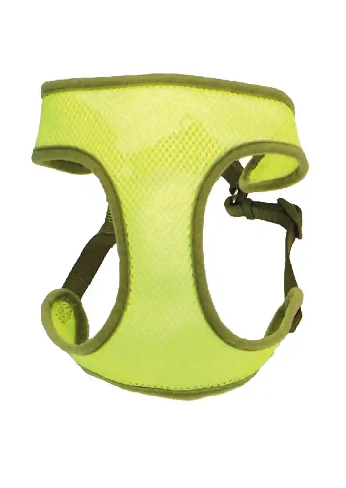 Wrap Adjustable Dog Harness, Lime, 5/8" X 19"-23"