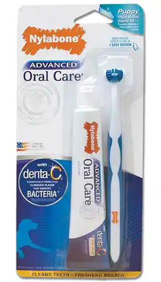Advanced Oral Care Triple Action Puppy Dental Kit