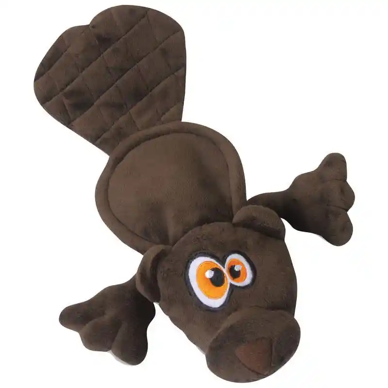 Hear Doggy Flattie Brown Beaver