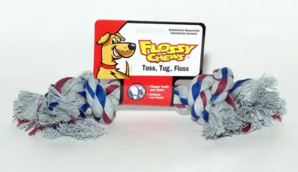 Mammoth Toy Color Rope Bone Large