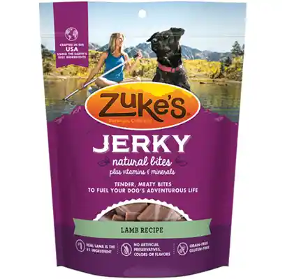 Zuke's Jerky Naturals Lamb & Rice Treat 6 Oz