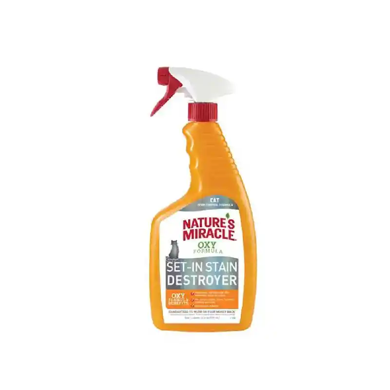 Nature's Miracle Cat Set In Stain Destroyer 24 Oz