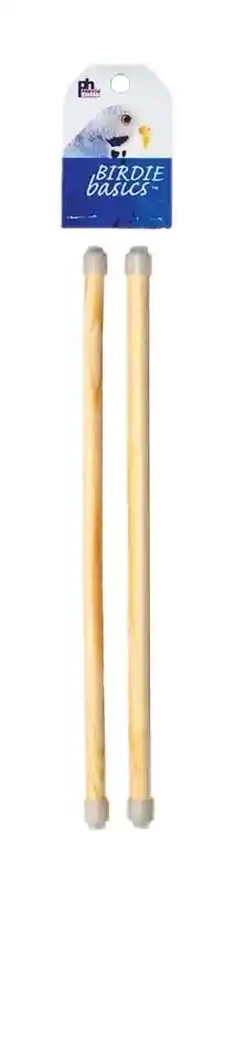 Birdie Basics Wood Perch 2pk 3/8" X 10"