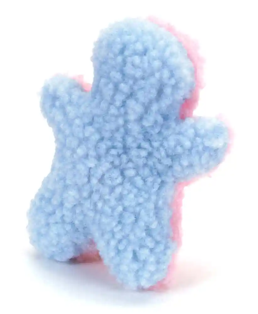Fleece Dog Toys, Man, 4.5"