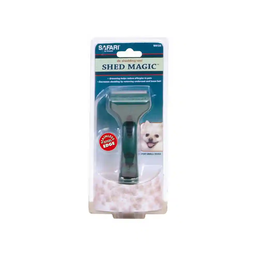 De-shedding Tool For Dogs With Medium to Long Hair, No Color, Small