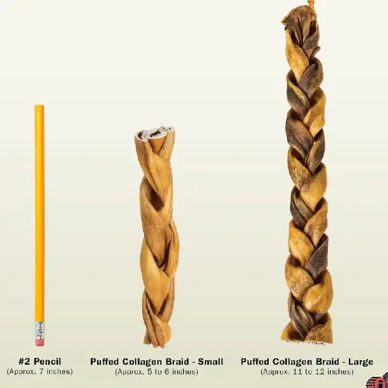 Rbp Trt Collagen Braid 6in