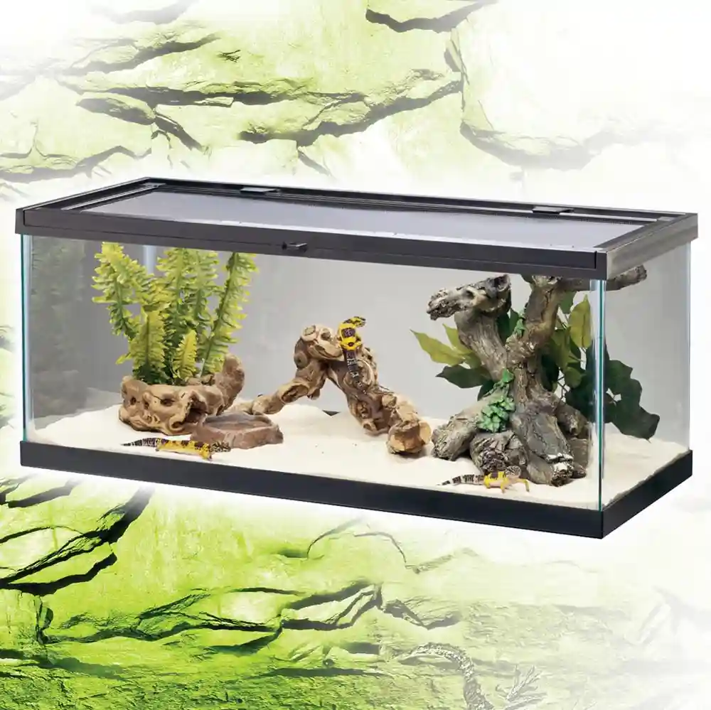 Zilla Black Critter Cage 20 Gallon Long