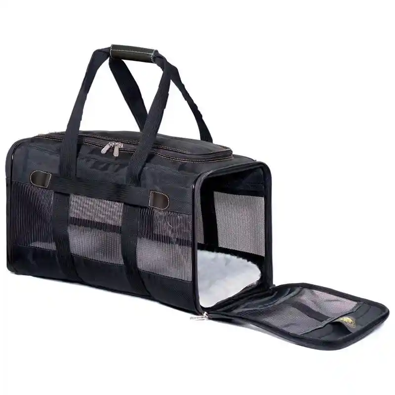 Sherpa Original Deluxe Pet Carrier Black Medium