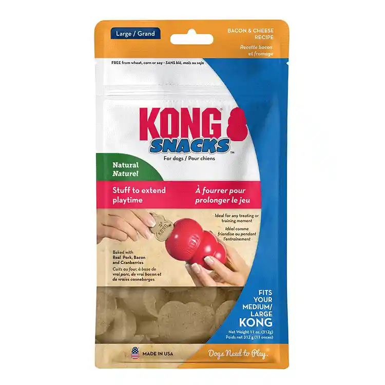 Kong Treat Bacon/cheese Large 8.5 Oz