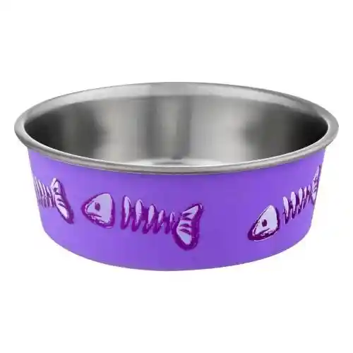 The Bella Bowl Designer – Fish Bones Lilac X-small - 5.00" - 10-oz.