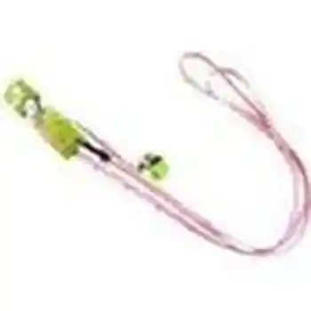 Patterned Dog Leash With E-z Snap, Daisy Multi-color, 3/8" X 06'