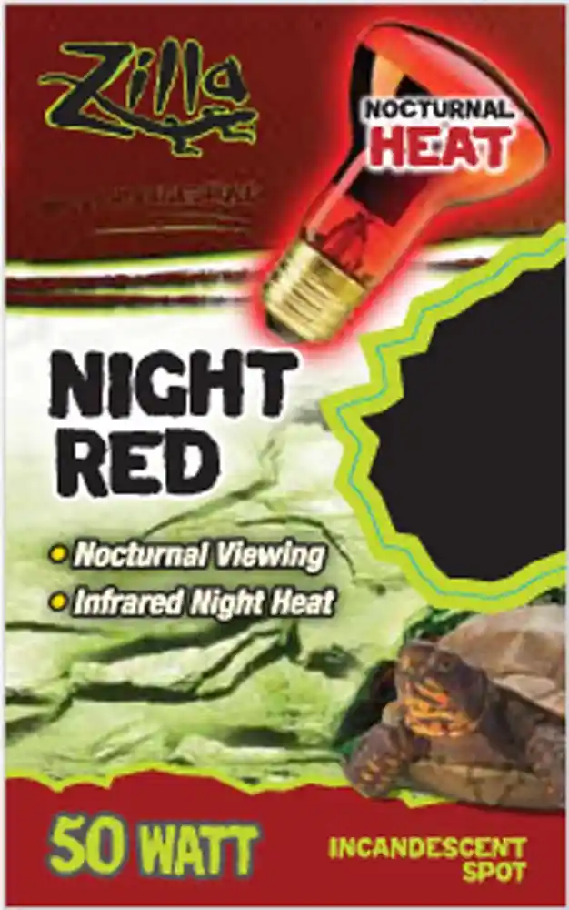 Zilla Bulb Spot Night Red 50 Watt Box