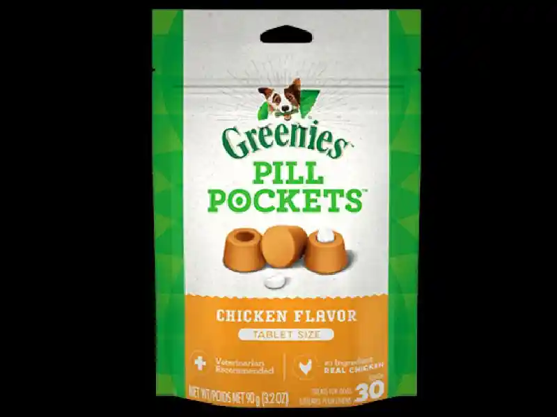 Pill Pockets Canine Chicken Flavor Dog Treats For Tablets 3.2-oz