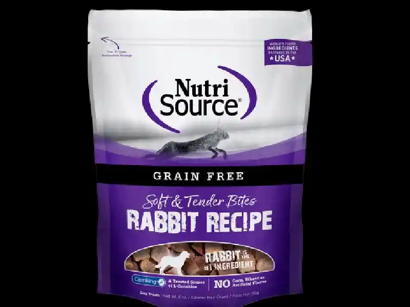 Nutrisource Grain Free Rabbit Treat 6 Oz
