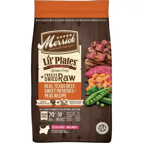 Lil' Plates Small Breed Grain Free Real Beef & Sweet Potato Dry Dog Food 4-lb