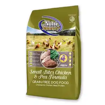 Grain Free Small Breed Bites Chicken & Pea Recipe Dry Dog Food 5-lb