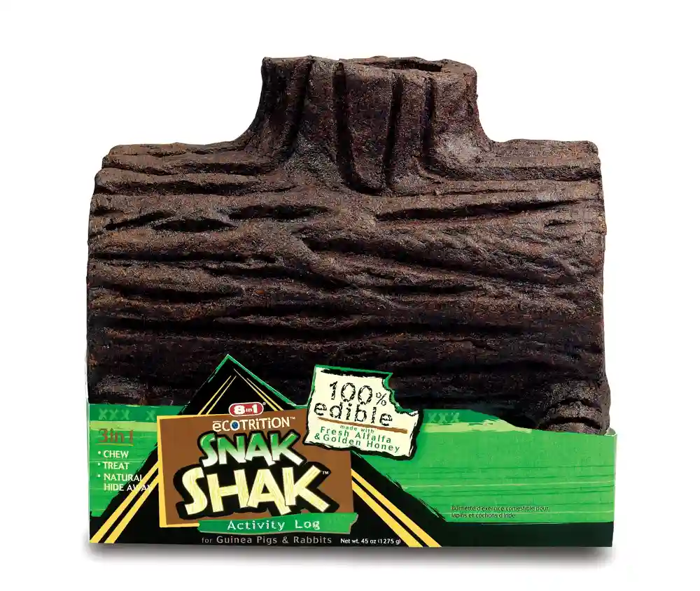 Snak Shack Activity Log For Guinea Pigs & Rabbits