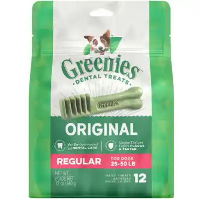 Original Regular Dental Dog Chews 12-oz