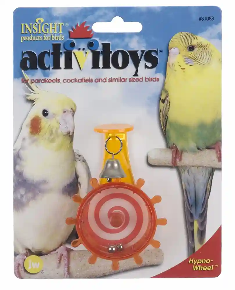 Activitoy Hypno Wheel Bird Toy
