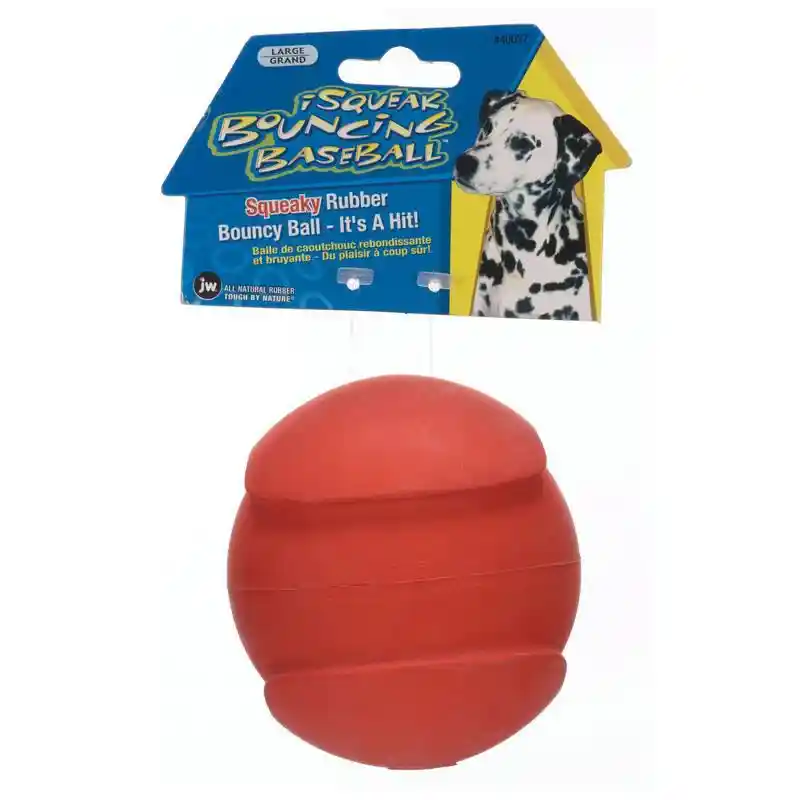 Jw Isqueak Bouncin Baseball Large