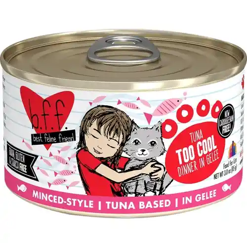 Bff Tuna Too Cool In Gelee Canned Cat Food 3-oz