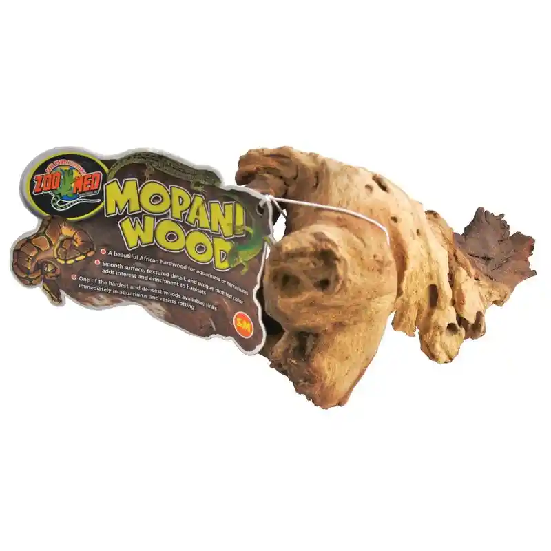 African Mopani Wood Small 6-8"