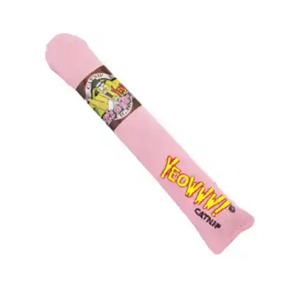 Yeowww! Cat It's a Girl Pink Catnip Cigar Toy