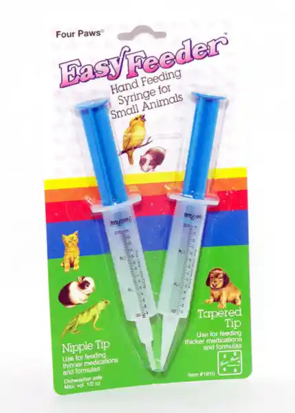 Easy Feeder Syringe F/baby Animals 2 Pack