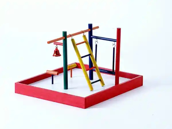 Wood Parakeet Tabletop Play Pen 15x12"