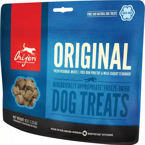 Freeze-dried Dog Treats, Original, Biologically Appropriate & Grain Free 1.5-oz