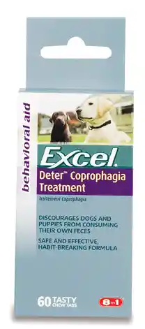 Excel Deter Coprophagia Treatment 60 Tabs