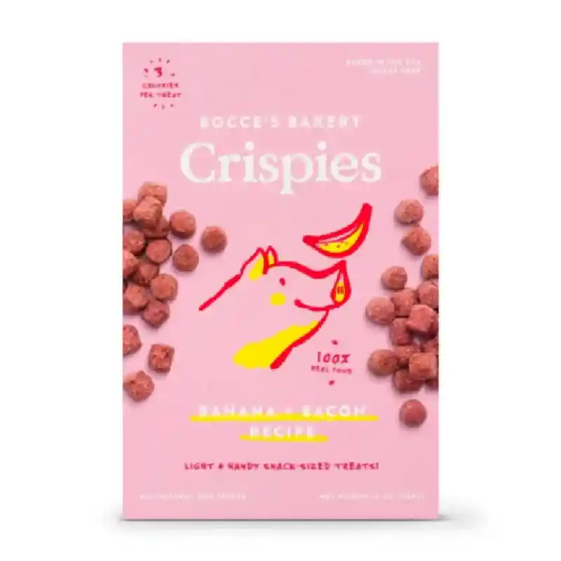 Bocce Bakery Crispies Banana & Bacon 10 Oz