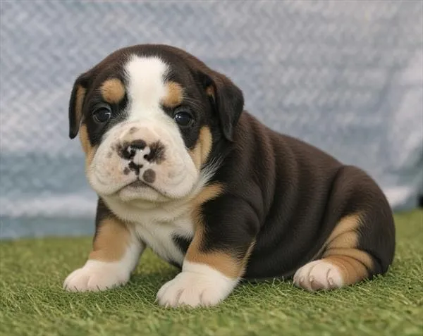 Female Mini Bulldog puppy named Lottie for sale at Petland Wichita West.