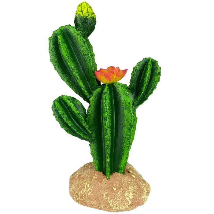 Kom Plnt Cactus Flwr 9in