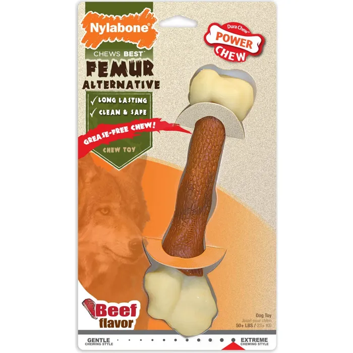 Dura Chew Animal Part Alternative Femur Beef Large