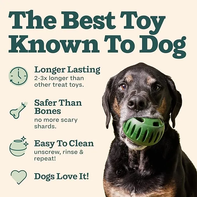 Woof Dog Toy Pupsicle Green Large