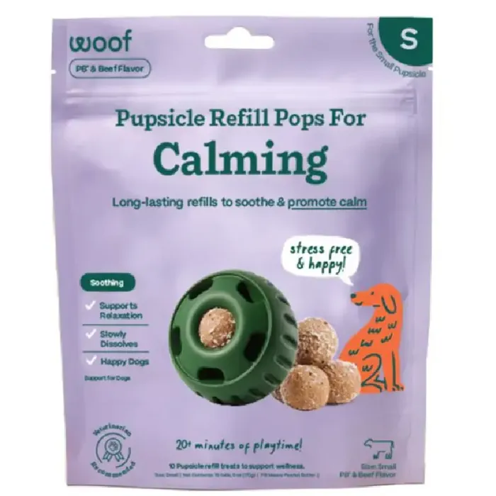 Woof Dog Treat Lick Mat Lickmix Calming 5.5-oz