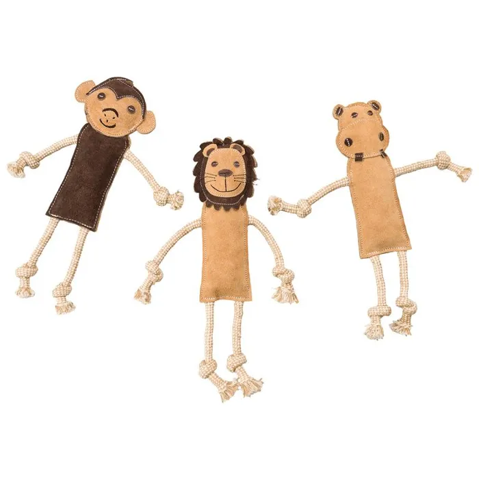 Ethical Dura-fused Leather Jungle Toy 14"