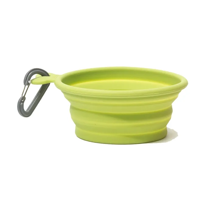 Messy Collapsible Bowl Green Medium 3 Cup