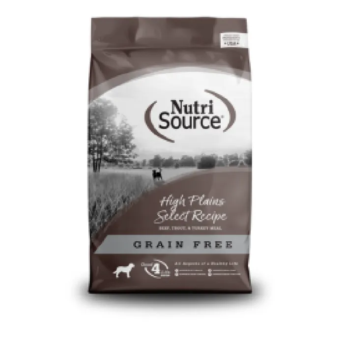 Nutri Source Dog Gf High Plains 12#