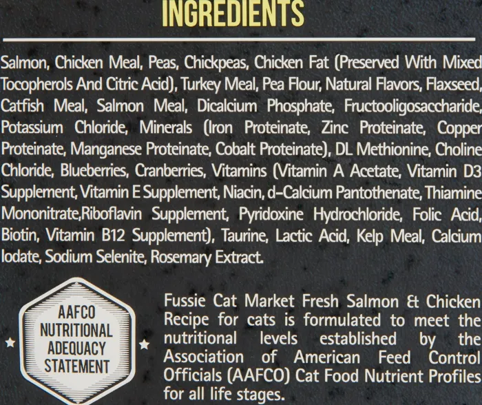 Fussie Cat Market Fresh Salmon Chicken 3.5-lb