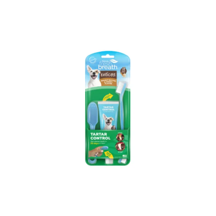 Tropiclean Enticers Kit Peanut Butter & Honey 2oz