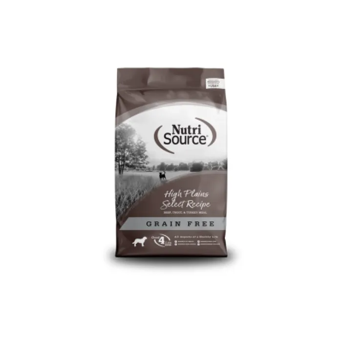 Nutri Source Dog Gf High Plains 12#