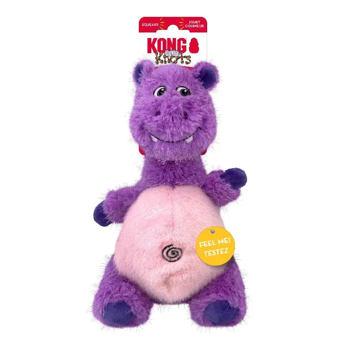 Kong Knt Belly Hippo Md/lg